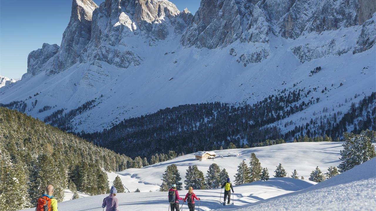 Foto: © Dietmar Denger Event Schneeschuhwanderung Villnoess