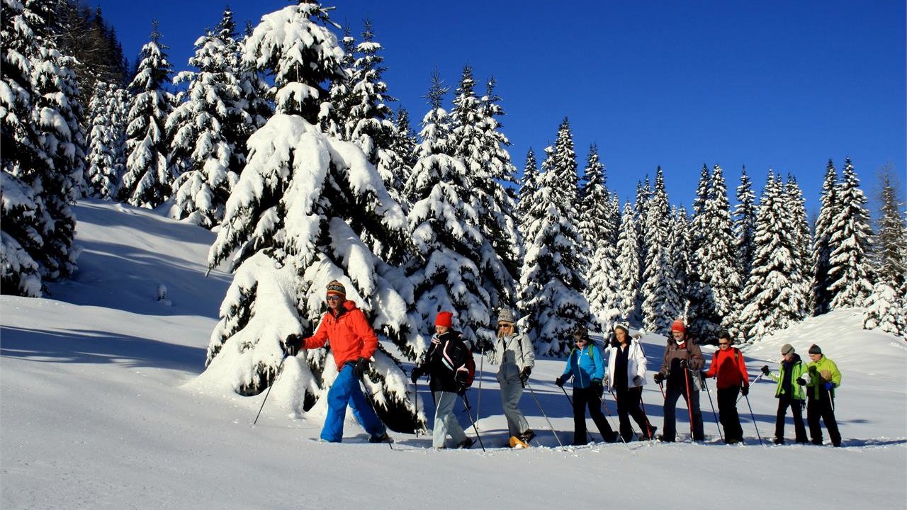 Foto: © Alpinschule Sexten Drei Zinnen Event Schneeschuhwanderung