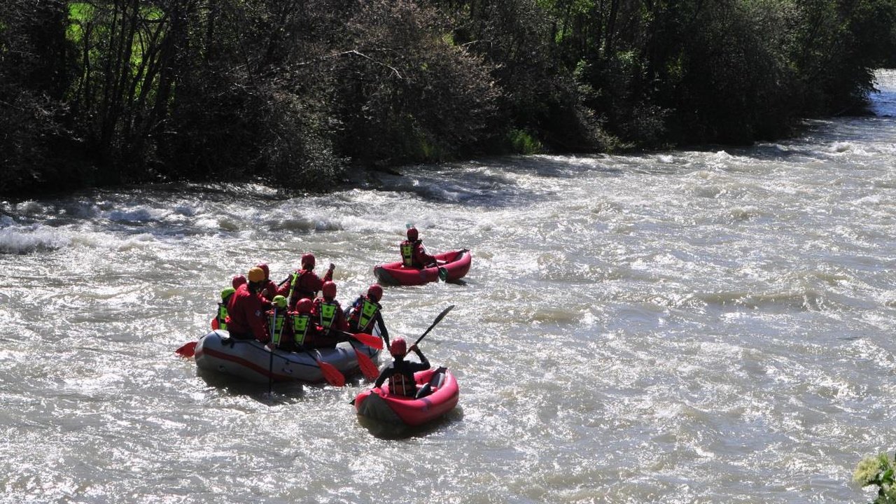 Foto: © Tourismusverein Kiens Event Rafting durchs untere Pustertal
