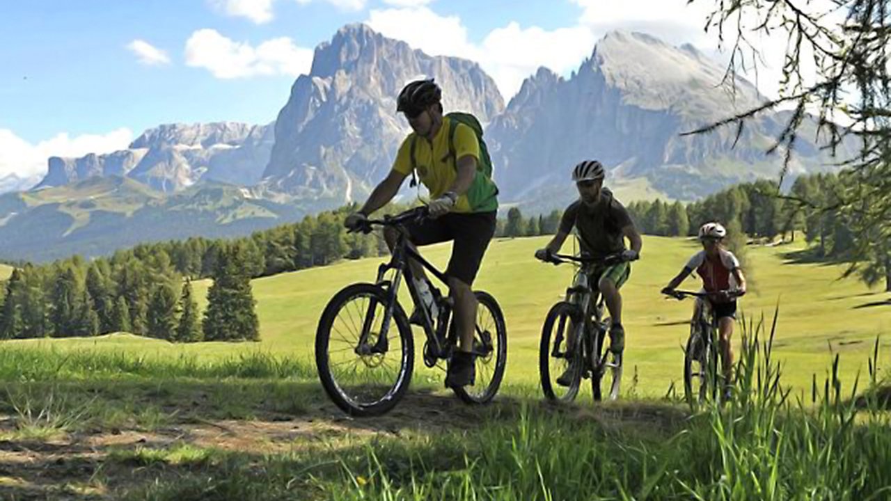 Foto: © Val Gardena Marketing Event Mountainbike-Panoramatour Seiser Alm