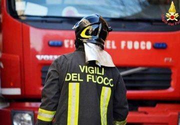 Show of fire department and White Cross in San Vigilio week programm